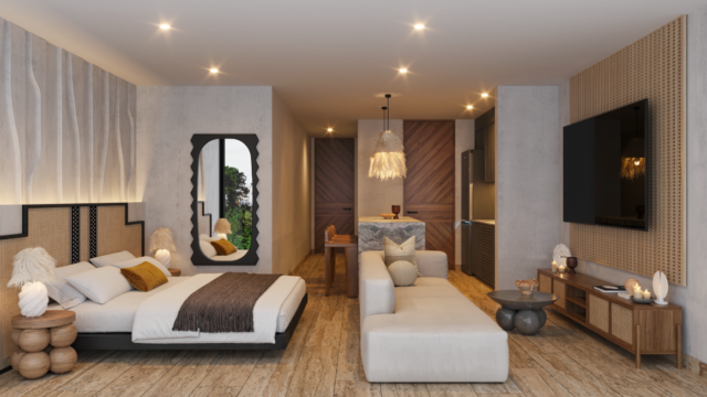 Narai: The Breathtaking Studio in Aldea Zama