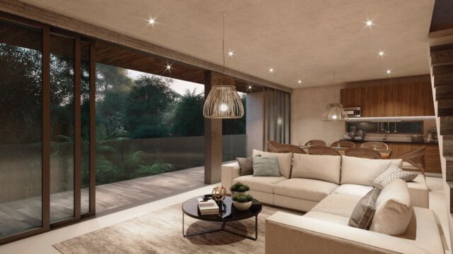 Kataleya: Penthouse with lockoff system