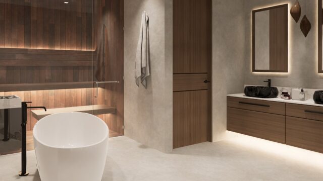 Baño sauna