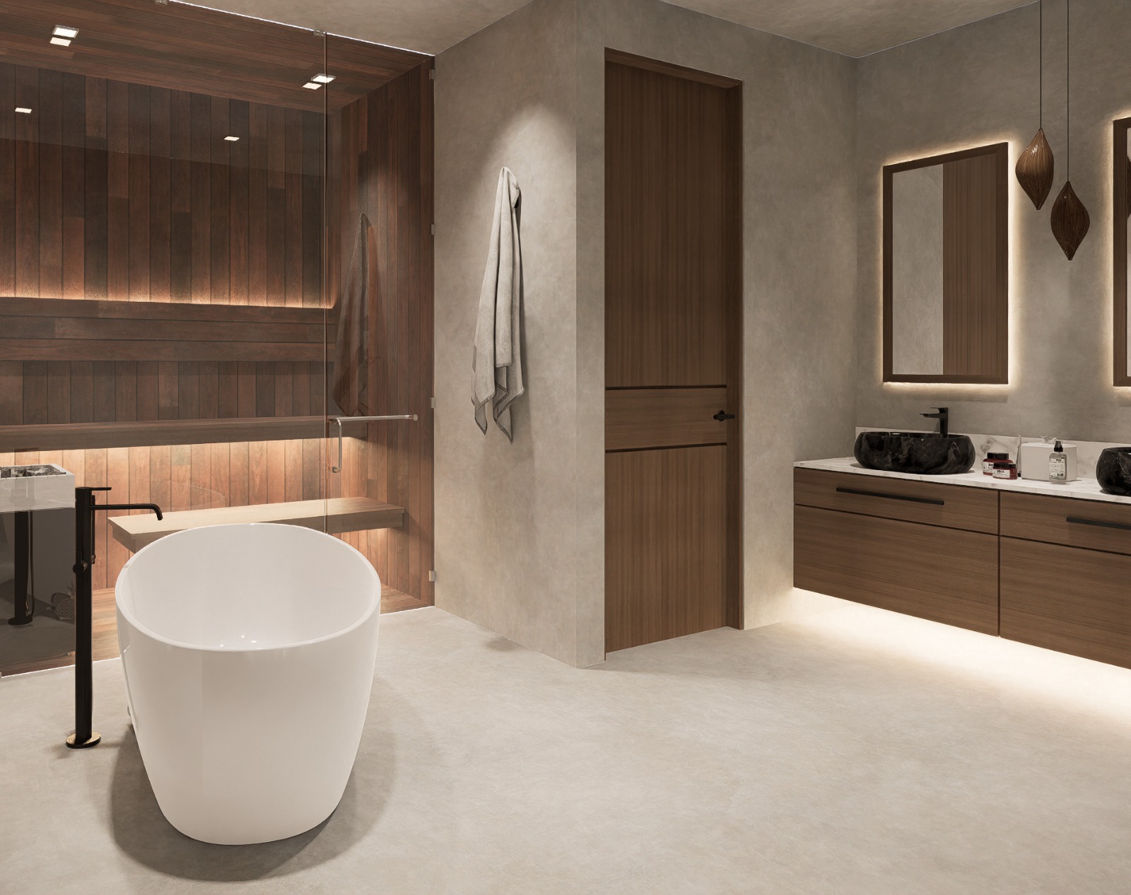 Baño sauna