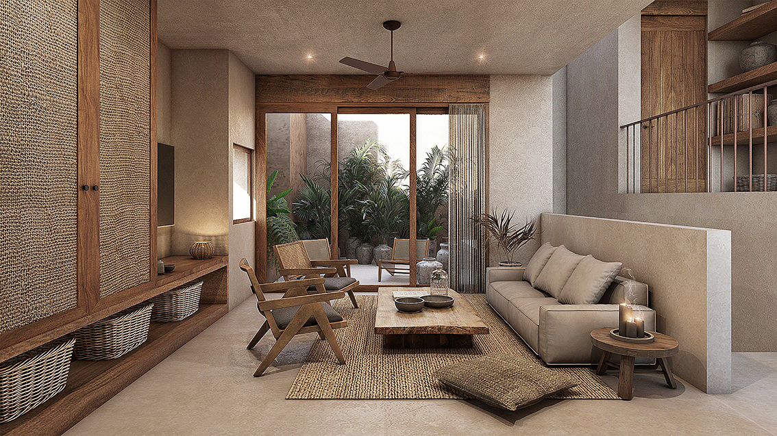 FAMILY ROOM VILLA KOKOON BOHEMIO