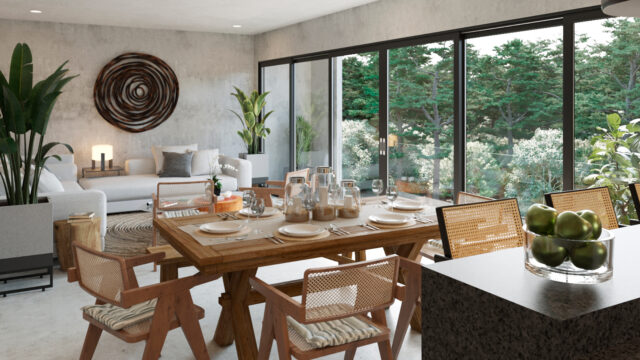 Penthouse with lockoff system in Xama Luxury, Tulum