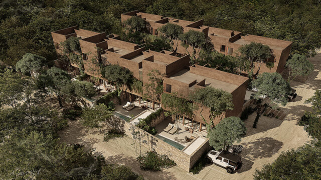 VISTA AEREA CONDOMINIO KOKOON BOHEMIO