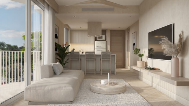 Central Park II, impressive apartment in Playa del Carmen