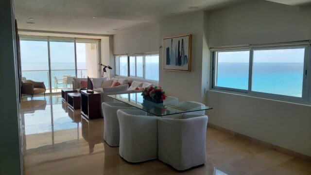 Beautiful PH in front of the sea in hotel zone of Cancun, Cancun, Quintana Roo