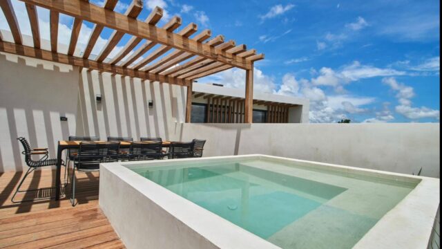 3bdr PH turnkey in Aldea Zama / Elevator directly to your door