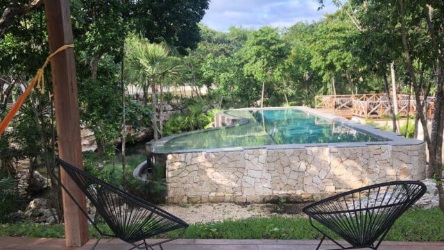 Amazing House with a private cenote view in Solidaridad, Quintana Roo
