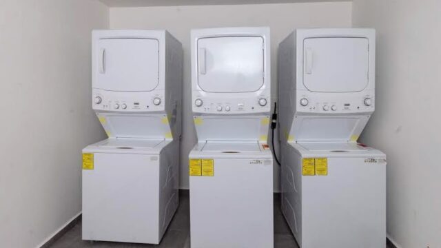 Centros de lavado para propietarios y huespedes.