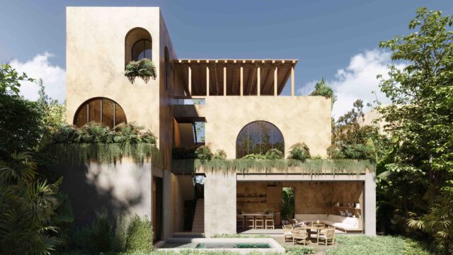 “Eco-Luxury 4-Bedroom Jaguar Villa in Tulum”