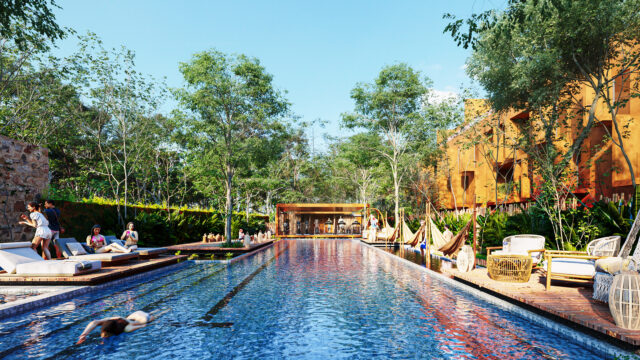 Luxury 2-Bedroom + Study Apartment with Lock-Off System in Tulum 101