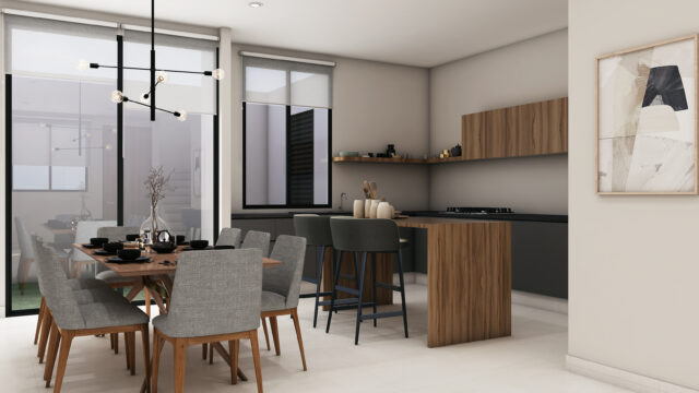 Extended kitchen option