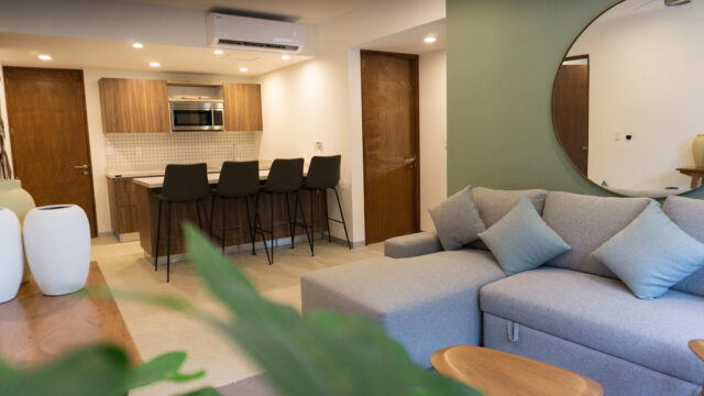 Cozy Rooftop Apartment with Private Roof Garden in Prime Playa del Carmen Location