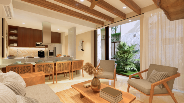 Own the last villa in the best zone of Tulum, closest to the beach!