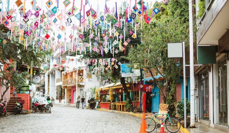 Sayulita colorful streets โ best beaches for investment in Mexico with vibrant lifestyle