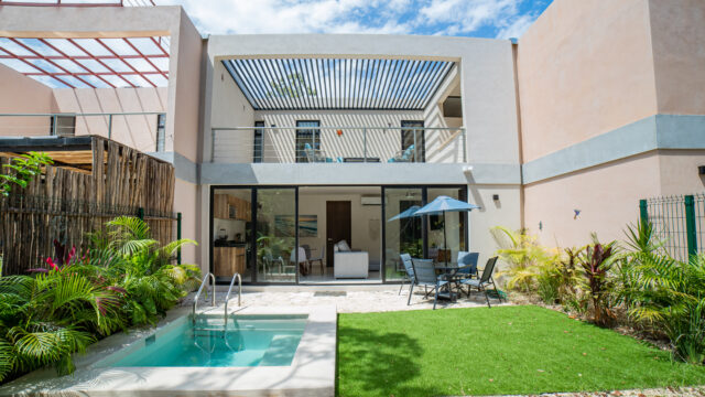 Stylish 2 Bedroom Townhouse in Tulum with a Modern Natural Touch