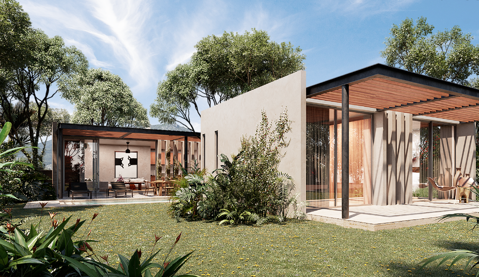 Villa Capri modern residence in Xpu-Ha within Riviera Maya real estate market