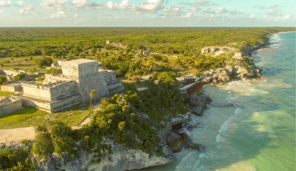 best areas to buy property in tulum near the beach and archaeological ruins with ocean view